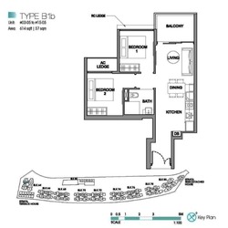 Kingsford Waterbay (D19), Apartment #191587252